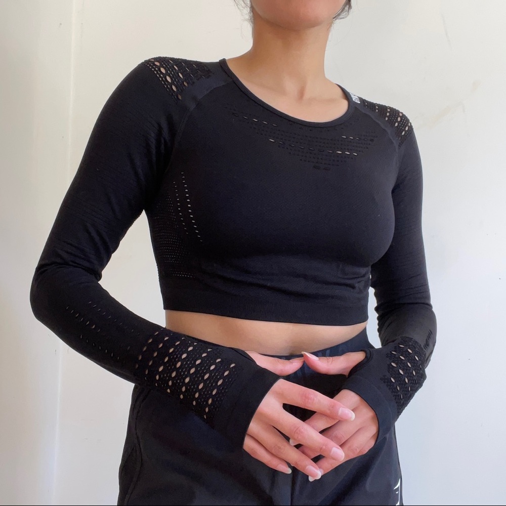 Gymshark Flawless Knit Crop Top